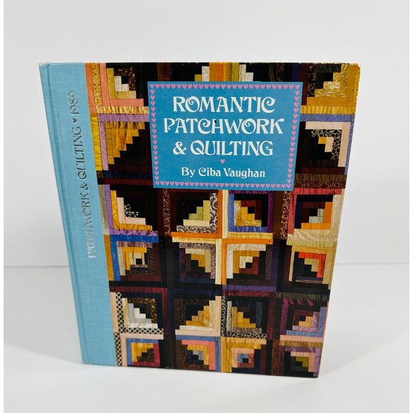 Romantic Patchwork & Quilting By Ciba Vaughan Hardcover 1989 Sewing & Craft Book - Picture 4 of 16